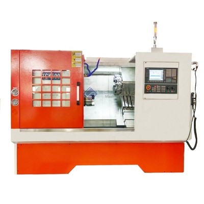 Máquina del torno del CNC de la cama de la inclinación TCK500