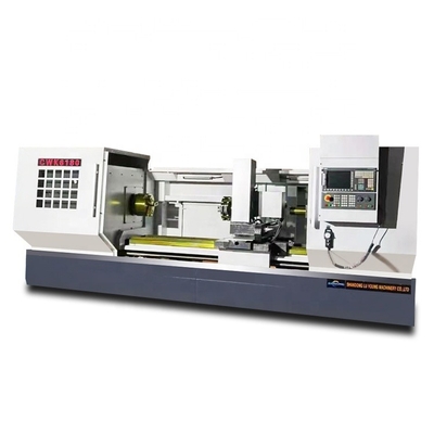 Torno resistente del CNC de la cama plana CK6180 y fresadora combinados con la torrecilla de la vida de 12 estaciones