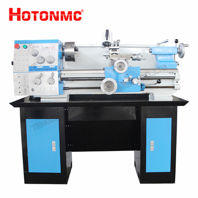Máquina horizontal CJM320 del torno del banco del metal de la máquina del torno del torno del CNC de Mini Bench Lathe Flat Bed